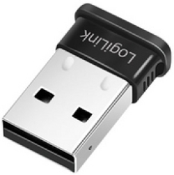 Мрежова LAN карта/адаптер Logilink BT0066, USB3 Bluetooth Mini, USB A, v5.3, черен
