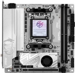 Дънна платка MSI MPG B850I EDGE TI WIFI, mITX, Socket AM5, Dual Channel DDR5 10000+MHz, 1x PCIe x16 slot, 2x M.2 slot, 1x HDMI