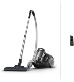  Rowenta RO2915EA, 750 W, 77 dB, 5м кабел, 1.2 литра контейнер, Сухо почистване, Черен