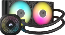 Водно охлаждане CORSAIR iCUE LINK TITAN 240 RX RGB AIO, 240mm Radiator, Liquid CPU Cooler
