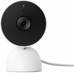 Камера Google Nest GA01998, вътрешна IP, 2 MP, 1080p Full HD, Wi-Fi 2.4GHz, 135°, бял