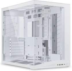 Кутия Lian Li O11 Dynamic Mini V2, Mini-Tower, ATX, 2 x USB 3.0, 1 x HD Audio, 1 x USB-C, бял