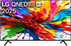 Телевизор LG 75QNED92A6A, 75" 4K QNED, HDR Smart TV, 100Hz, 3840x2160, VRR 144Hz, BT 5.3, AirPlay 2, Сребрист на най-ниска цени