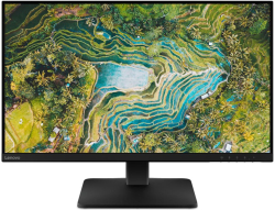 Монитор LENOVO L27qe 27inch, 2560 x 1440 QHD, 100Hz, IPS, 250cd-m2, 6 ms, HDMI 2.1, DP 1.4, черен
