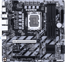 Дънна платка GIGABYTE Q870M D3H, LGA 1851, Intel Q870, 4х DDR5, 6400 MHz, Micro ATX, Dual LAN, RAID, UEFI AMI BIOS, 256 Mb Flash ROM