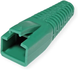 Конектор / букса Roline 12.01.1113 :: Kink, защитна обувка за RJ-45, 10 бр. , зелен