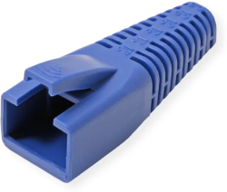 Конектор / букса Roline 12.01.1114 :: Kink, защитна обувка за RJ-45, 10 бр. , син