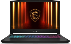 Лаптоп MSI Katana 15 HX B14WGK, i7-14650HX, 15.6" QHD (2560x1440) 165Hz, NVIDIA GeForce RTX 5070 8GB GDDR7, 1TB SSD, Без OS