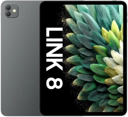 Таблет Blackview LINK 8 Tablet 12.7", 12+256GB, MediaTek Helio G100 13+16MP , Android 15 , 8400mAh + 18W , Wi-Fi , Сив