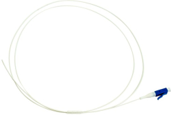 LC-UPC оптичен пигтейл, сингълмод 9-125, PVC, 1.0 м., бял, MegaF