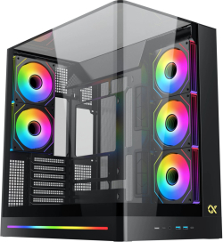 Xigmatek кутия Case E-ATX - PANO II - 8 ARGB Fans