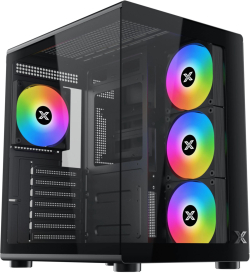 Xigmatek кутия Case ATX - Aqua Compact Air - 4 ARGB Fans