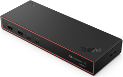 Докинг станция LENOVO ThinkPad Thunderbolt 4, Gen2 7500, EU-INA-VIE-ROK, 8K - 60 Hz, 2.5 Gigabit Ethernet, черен
