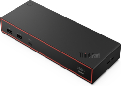 Докинг станция ThinkPad USB4 Dock 5500 - 100W - Черен/Червен