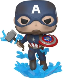 Фигурка Funko Pop! Marvel: Avengers Endgame - Captain America With Broken Shield Mjolnir #573