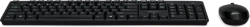 Клавиатура Acer Combo set AAK410 Keyboard & Mouse , Wireless, USB, Standard, Black, No Cyrillic