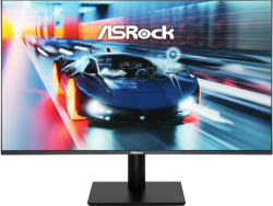 Монитор ASROCK CL25FFB, 24.5'' 144HZ IPS, FHD (1920 x 1080) 16:9, 300 nits, 1ms, 1500:1, HDMI, VGA, Черен