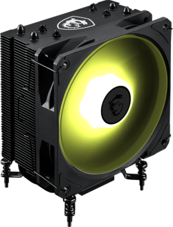 Охладител за процесор MSI MAG COREFROZR AA13, 1x120mm ARGB Fan, TDP 240W, Direct Touch Heat-pipes, Intel LGA 1700-1851, AMD AM5-AM4