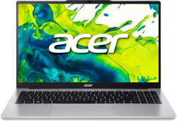 Лаптоп Acer Aspire Lite 15 AL15-72P-73MN, 15.6", Full HD, Intel Core i7-13620H, Intel UHD Graphics, 16 GB, 512 GB SSD, Без OS, Сребрист
