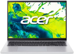 Лаптоп Acer Aspire Go 16 AG16-71P-55H3, 16.0", Full HD+, Intel Core 5 120U, Intel Iris Xe Graphics, 16 GB, 512 GB SSD, Сребрист