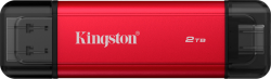 Kingston 2TB Dual USB-A-C Portable SSD, Up to 1050MB-s USB 3.2 Gen 2