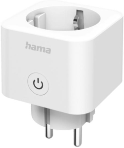 Контакт HAMA Смарт, шуко, Wi-Fi, гласов контрол, 3680 W, бял на най-ниска цени