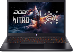 Лаптоп Acer Nitro V 15 AI ANV15-42-R723, 15.6", Full HD, AMD Ryzen 7 7445HS, NVIDIA RTX 3050 6GB GDDR6, 16 GB, 512 GB SSD, Без OS, Черен