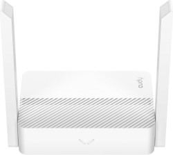 Безжичен рутер Cudy WR300 N300 802.11b-g-n,300Mbps, 2.4GHz, 4x 10-100Mbp, 2x 5dBi fixed антени, бял