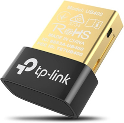 Мрежова LAN карта/адаптер TP-Link UB400 V2.0, Bluetooth V4.0, Nano, Windows OS, черен