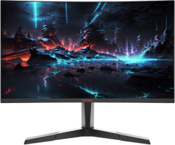 Монитор KOORUI 27E6CA, 27" 180Hz, FHD (1920x1080) 16:9, 1x DisplayPort, 1x HDMI, Черен
