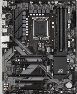 Дънна платка GIGABYTE B760 GAMING, ATX, LGA1700, 4х DDR4, 1x PCI-E x16, 2 x PCI-E x16, 1x M.2, 4x SATA