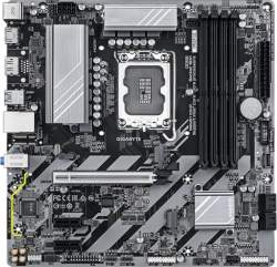 Дънна платка Gigabyte B860M D3HP, 4xDDR5, 4xSATA3, RAID, HDMI, DP, 2xM2, GLAN, 1xPCIEx16, 2xPCIEx1