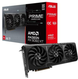 Видеокарта ASUS PRIME-RX9060XT, 16GB GDDR6, PCI Express 5.0, 128-bit, 7680 x 4320, 1x HDMI, 2x DisplayPort на най-ниска цени