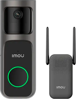 Камера Imou 3MP Wi-Fi Doorbell 2S Kit, 2K QHD, 5000mAh rechargable battery, night vision 5m, Mic and Speaker, USB-C