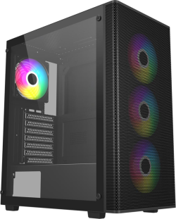 Кутия FORTRON M220-BA ATX MID TOWER