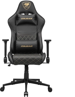 Геймърски стол COUGAR ARMOR ONE V2 Gold