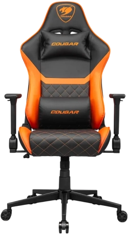 Геймърски стол COUGAR ARMOR ONE V2 Черен/Оранжев