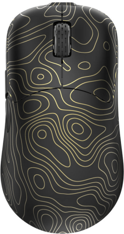 Мишка WHITE SHARK AERO-G, безжична, Pixart 3325, 6 бутона, 10 000 DPI, 300 mAh, 1000 Hz, черен