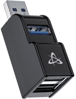 USB Хъб SBOX H-606, USB 3.0, 3 порта, черен