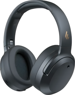 Edifier W820NB Plus v2025 Безжични Over-Ear Слушалки, BT V6.1, Hi-Res Audio Certification, До 88H Батерия, USB-C, Тъмно Сиво