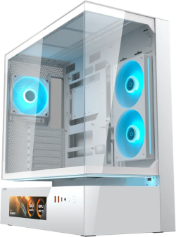 Кутия COUGAR CFV235 Vision PC Case, Mid Tower, Бял