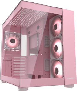 Кутия COUGAR FV150 RGB PC Case, Mid tower, Розов