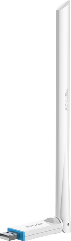 WiFi безжична карта/адаптер TENDA U2 AX300,Wi‑Fi 6, 2.4GHz, 6dBi антена, USB2.0, бял