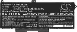 Батерия за лаптоп DELL Latitude 14 5420, Latitude 15 5520, Precision 15 3560, LiPo, 15.2V, 4100mAh, CAMERON SINO