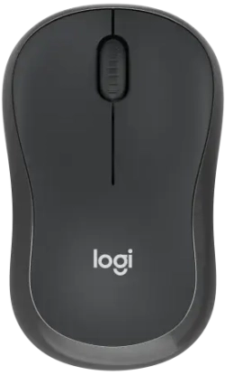 Безжична оптична мишка LOGITECH M240 - Графит