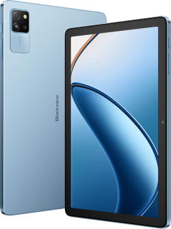 Таблет Blackview TAB60 - WiFi6 - 10.1-inch HD+IPS 800x1280 - 60Hz - 4GB/128GB - Camera 5MP - 8MP - 5100mAh БЕЗ зарядно Android 15 - Син