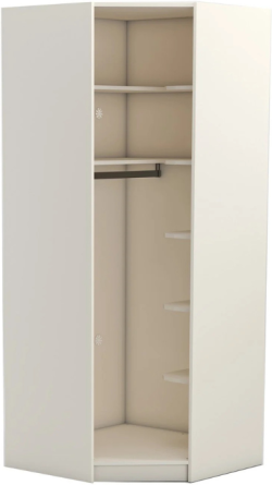  Ъглов гардероб YORK - крем
