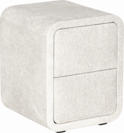 Нощно шкафче за спалня JULIE - перла SY