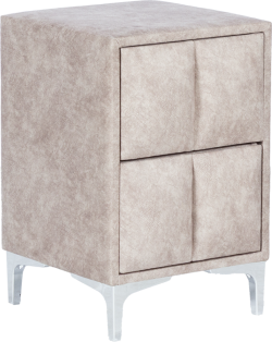 Нощно шкафче за спалня MOONLIGHT - бежов 03