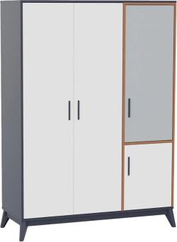 Трикрилен гардероб BREDA